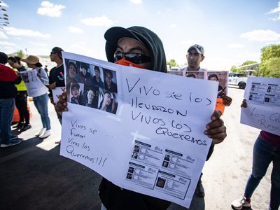 El joven que sobrevivió al secuestro en Zacatecas presenta estas heridas