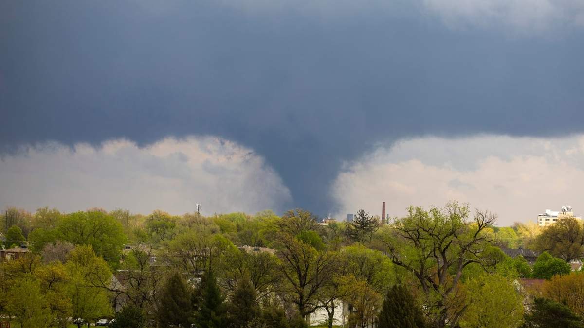 Un tornado tocó tierra en Lincoln, Nebraska