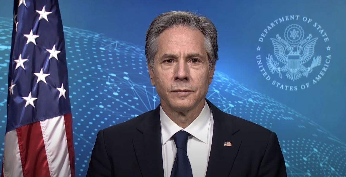 El secretario en un mensaje videograbado