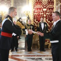El embajador Quirino Ordaz Coppel presenta al rey de España sus cartas credenciales