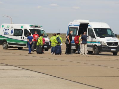 Arriban a Zapala profesionales médicos para sumarse a la lucha contra el COVID 19