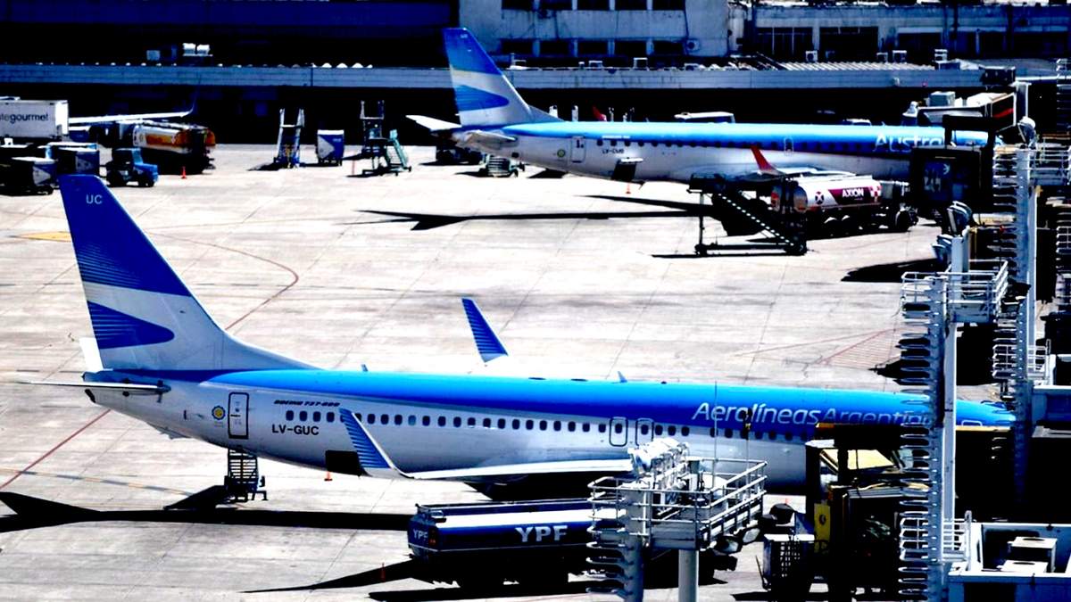 Aeropuerto Internacional de Ezeiza. Fuente: (Twitter)