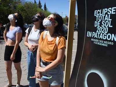 Eclipse solar: Piedra del Águila será la ciudad neuquina donde mejor se verá