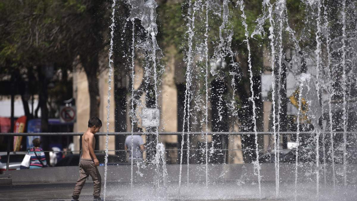 Altas temperaturas en la Ciudad de México