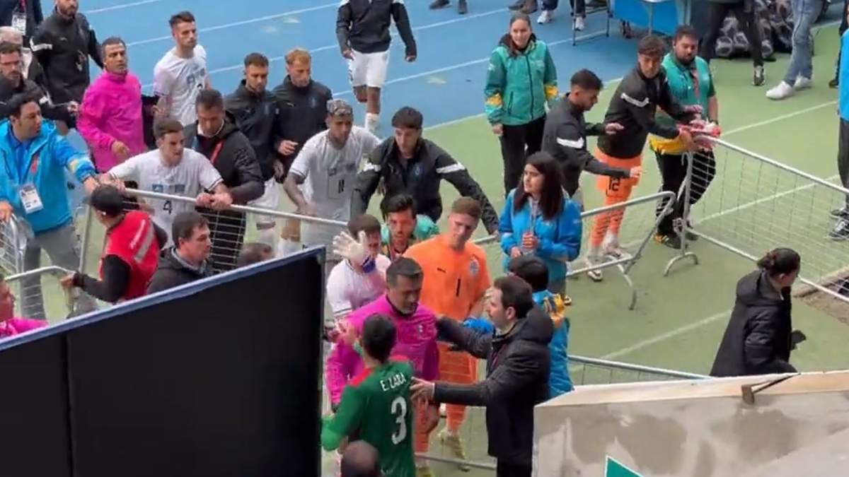 Momento de una agresión
