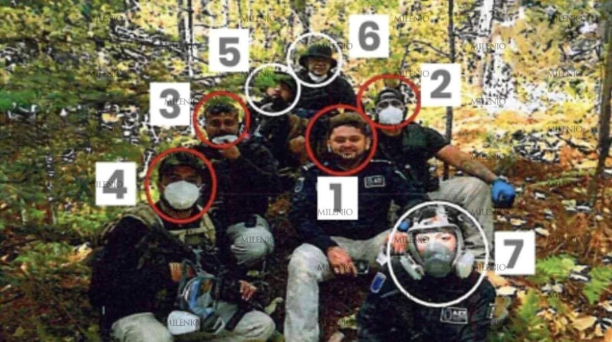 La fotografía compartida por Milenio