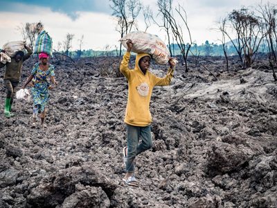 Terror en el Congo: evacuaciones masivas ante una posible segunda erupción volcánica