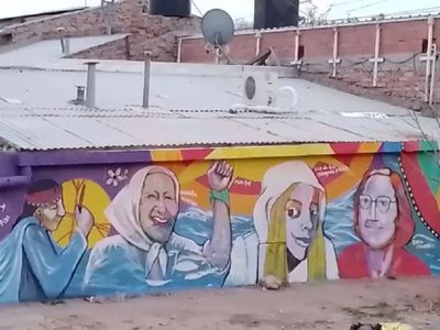 El Partido Obrero de Neuquén repudió la vandalización del mural en homenaje a la lucha de las madres