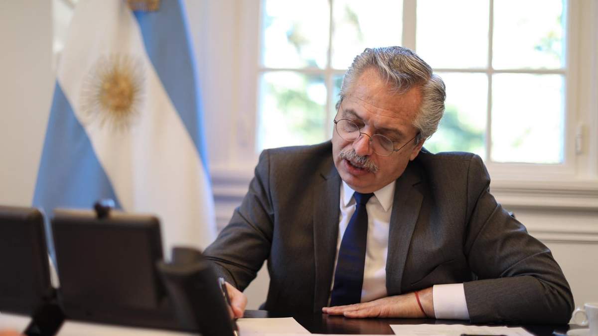 Alberto Fernández, presidente de la Nación. Fuente: (Twitter)