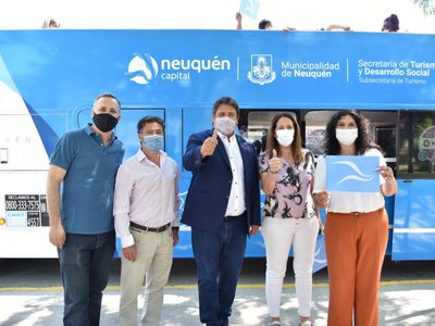 Mariano Gaido anunció el bus turístico para Neuquén Capital: cuándo comenzará y qué calles recorrerá