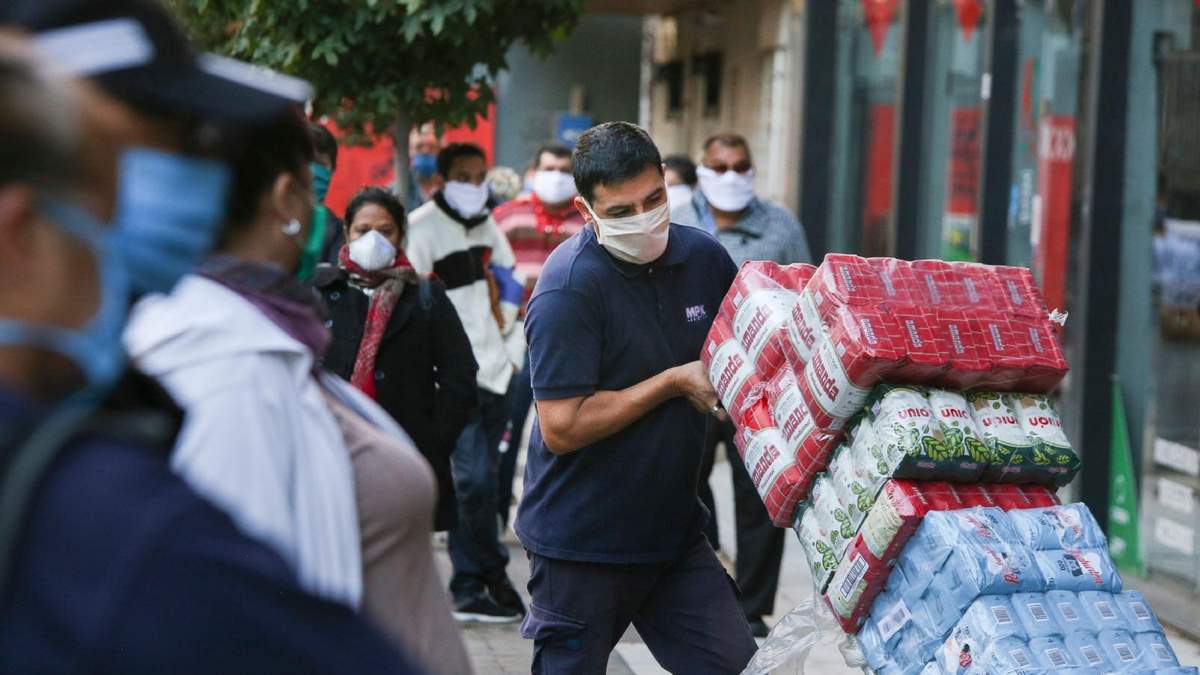 Comercio en cuarentena. Fuente: (Twitter)