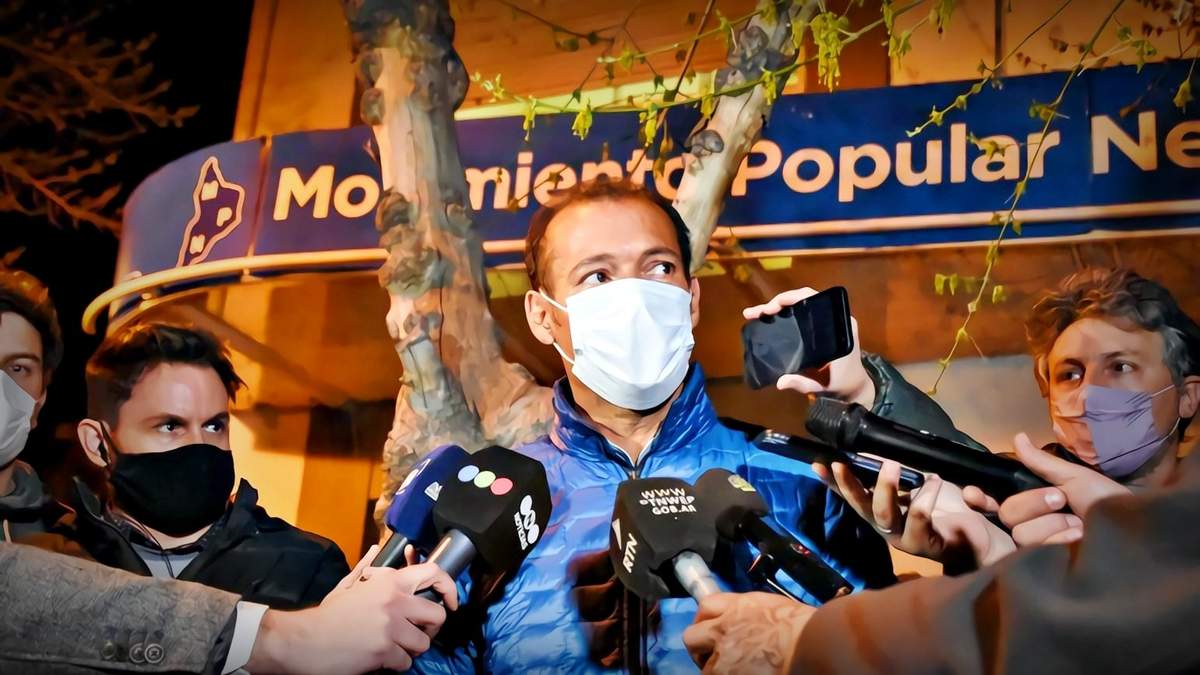 Omar Gutiérrez, gobernador neuquino. Fuente: (Twitter)
