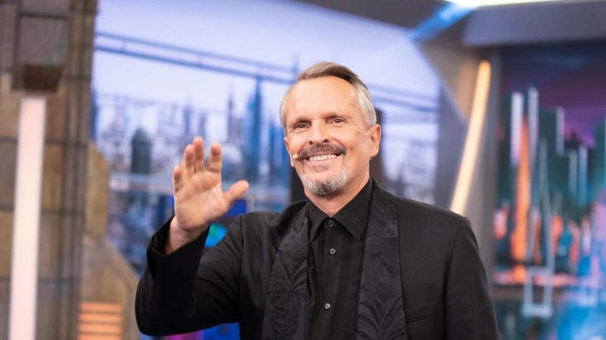 El cantante Miguel Bosé