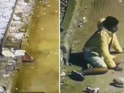 Hombre en Perú sobrevive tras ser atropellado por un tren (Video)