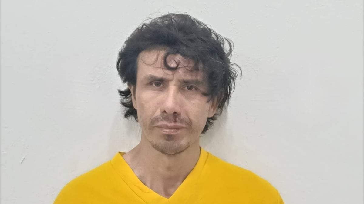 El presunto feminicida, Carlos “N” alias “El Caleto”