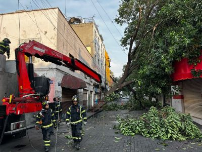 Martes de rachas de viento y posibles torbellinos; se prevén lluvias intensas en estas entidades