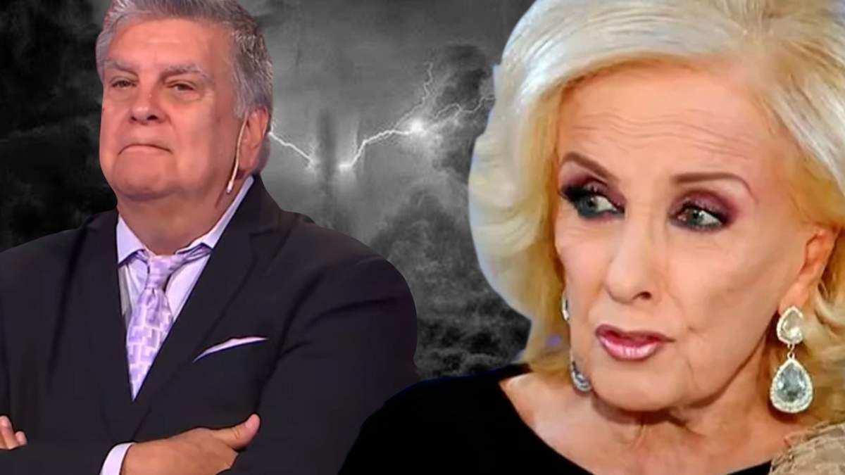 Luis Ventura y Mirtha Legrand. Fuente: (Minuto Neuquén)
