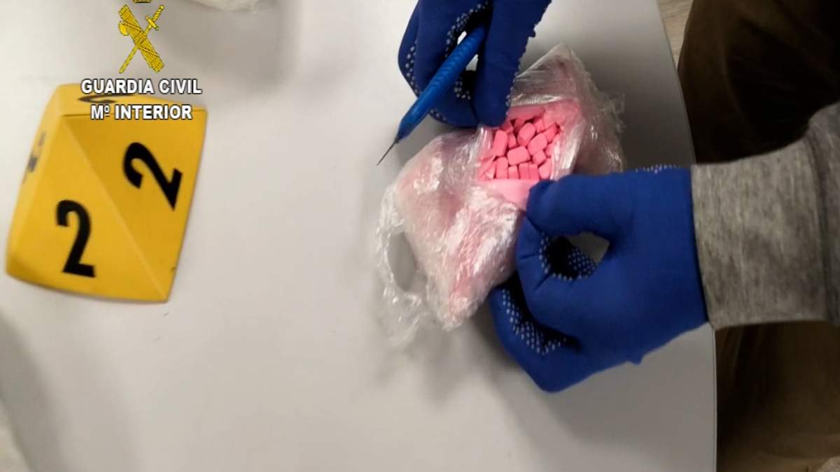 El entramado exportaba las drogas desde Madrid a Colombia