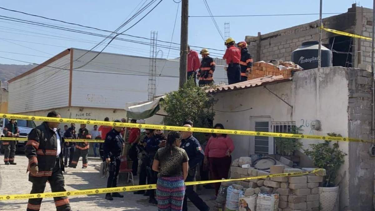 Vivienda quemada en la colonia Lomas de la Primavera, Zapopan