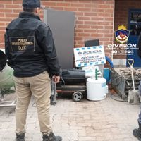La Policía recuperó elementos robados en el Parque Industrial de Neuquén
