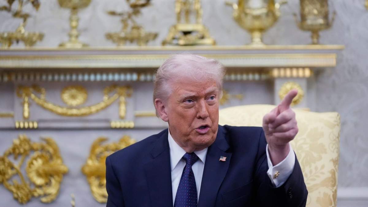 El presidente de EU, Donald Trump