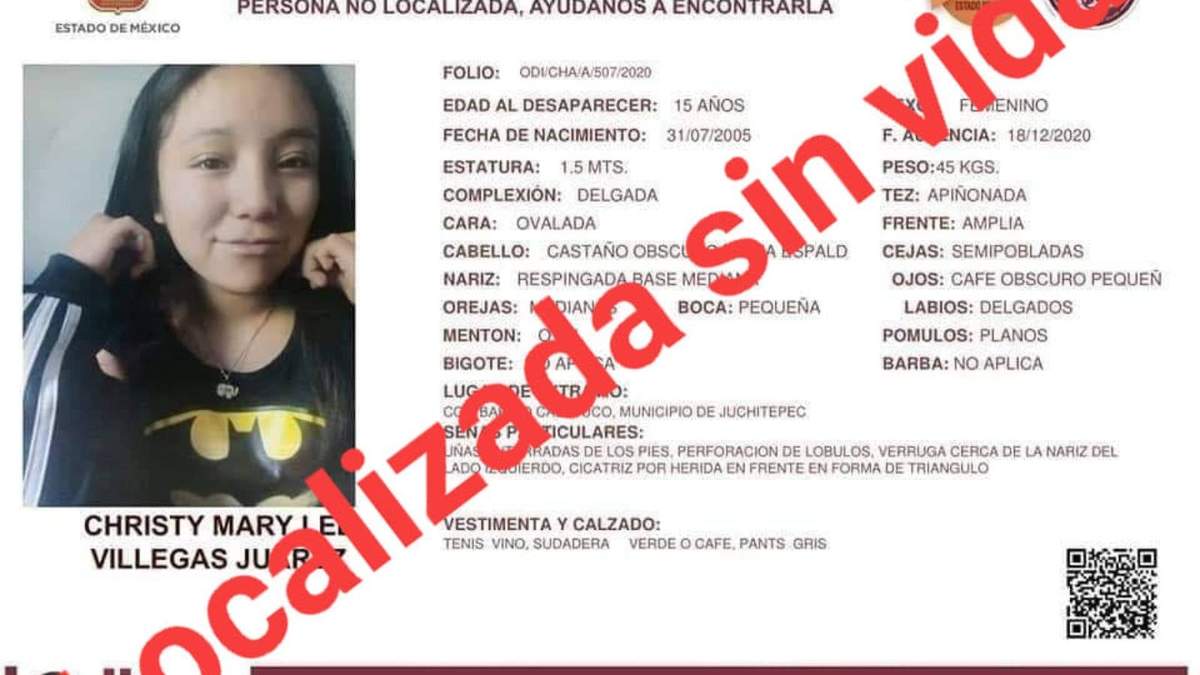 Ficha de búsqueda de Christy Mary