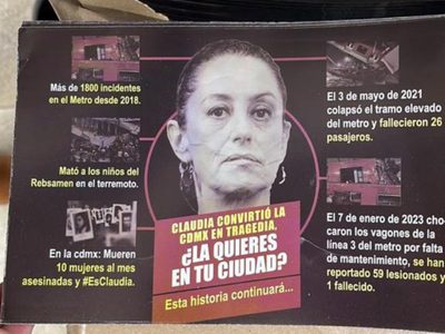 Contraloría y FGJ van tras funcionarios de la Cuauhtémoc por propaganda anti Sheinbaum
