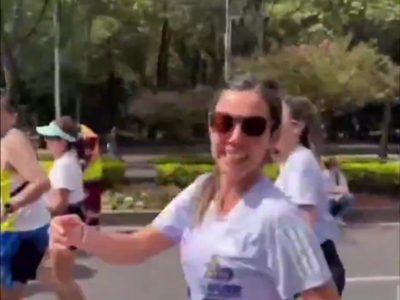 Alejandra Chedrahui explica por qué corrió medio maratón de la CDMX tras ser señalada de tramposa