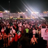 Ya suena la música en el Zócalo; alistan festejo de Sheinbaum (Video)