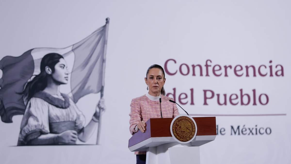 Claudia Sheinbaum en la Mañanera