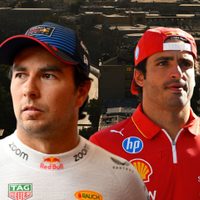 Sobre el final: Checo Pérez abandonó en Bakú por un fuerte accidente con Carlos Sainz