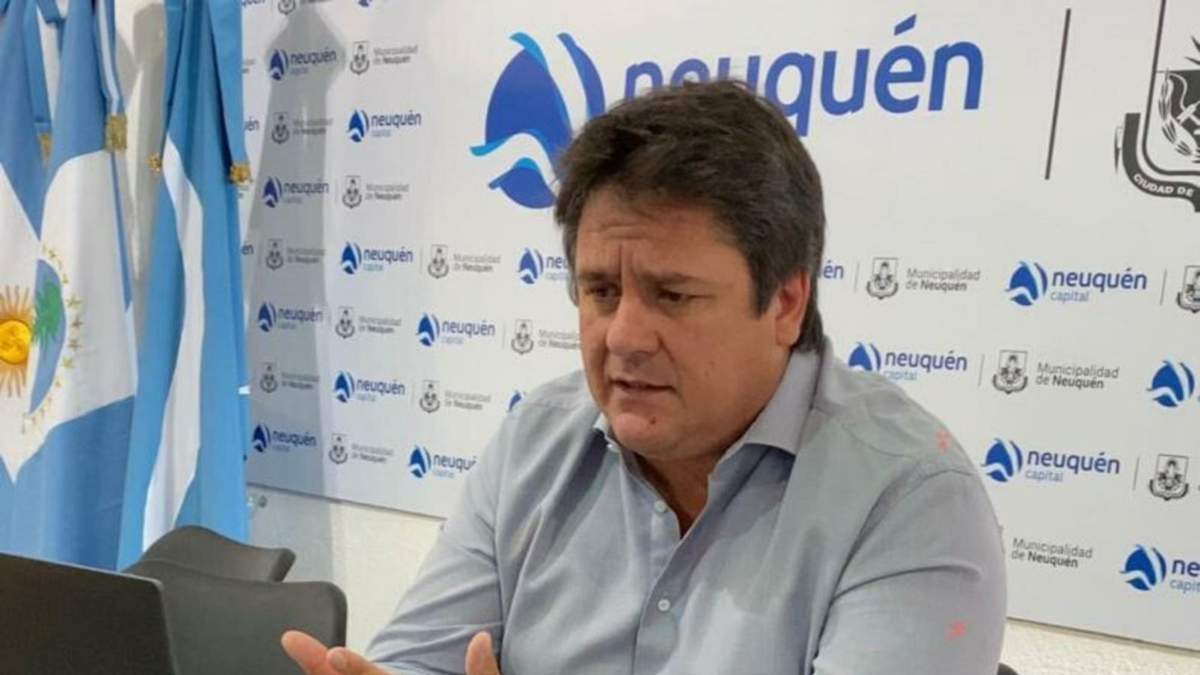 El intendente de Neuquén Capital, Mariano Gaido. Fuente: (Twitter)