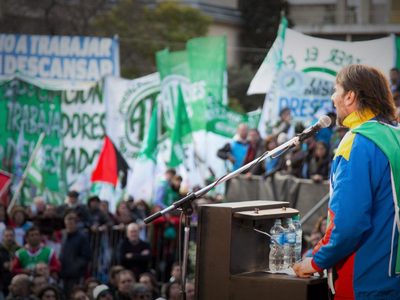 Un sindicalista desafió al Gobierno y advirtió que su gremio "saldrá a la calle"