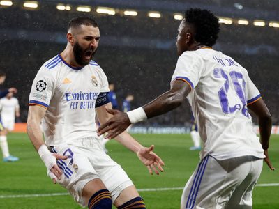Champions: Triplete de Benzema y pifia de Mendy sellan victoria del Real Madrid ante Chelsea