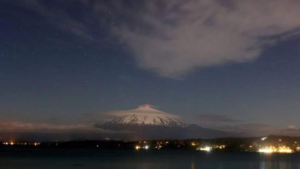 Volcán Villarrica. Fuente: (Reuters)