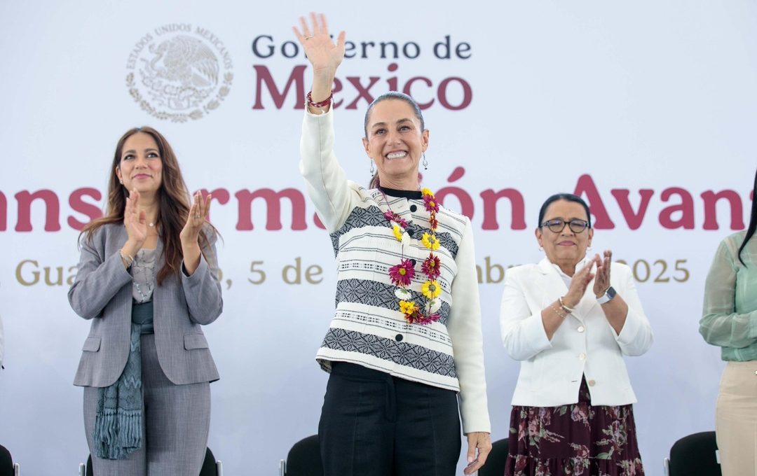 Sheinbaum en Guanajuato  Foto Facebook  Libia Dennise
