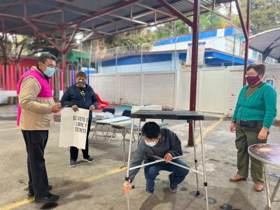 INE arranca jornada de la consulta por la revocación de mandato; pide "respetar las leyes"