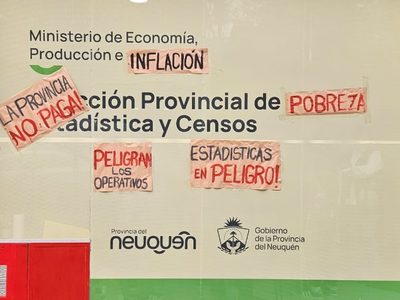 Encuestadores que hacen la medición del IPC para actualizar los salarios estatales denunciaron que están tres meses sin cobrar