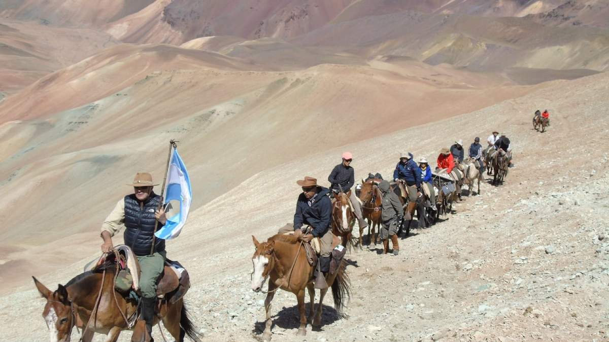 Nueva edición de la gesta sanmartiniana. Fuente: (Instagram)
