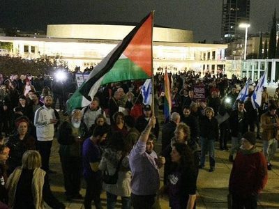 Más de 10 mil personas se manifiestan en Tel Aviv contra el nuevo Gobierno israelí