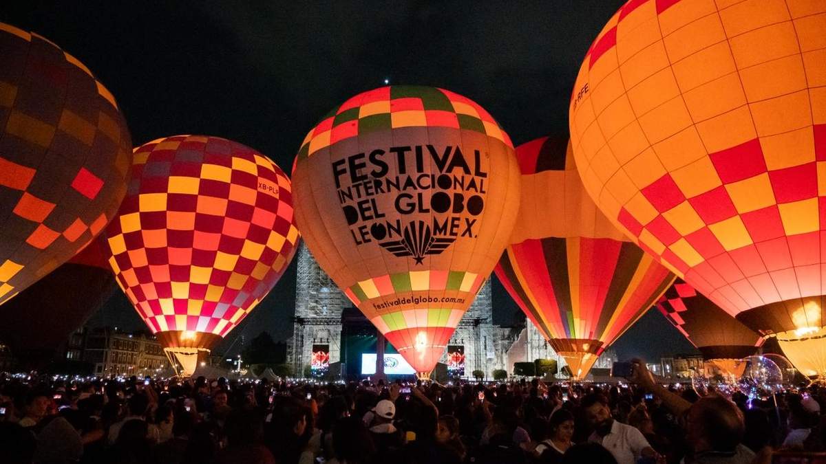 Exhibición de globos aerostáticos