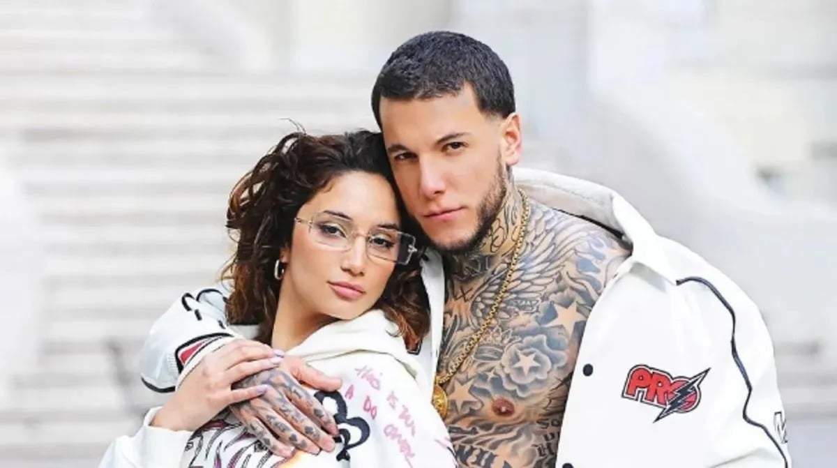 Alex Caniggia y Melody Luz. Fuente: (Instagram)