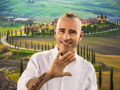 Con vista al lago y huerta, Eros Ramazzotti disfruta de la increíble mansión que tiene en Milán