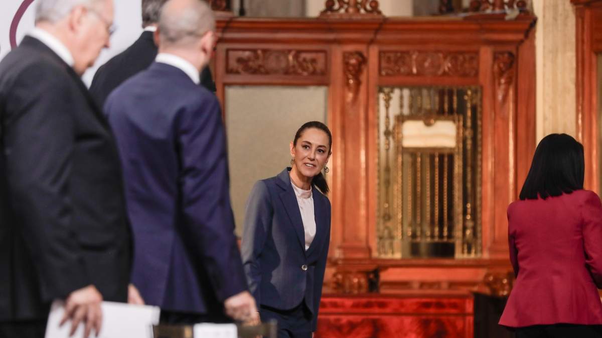 La presidenta Claudia Sheinbaum