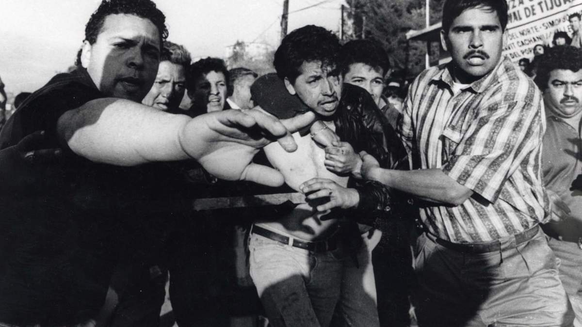 Detención de Aburto en Lomas Taurinas