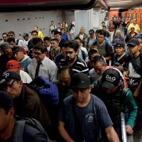 Día tres del HNC: Angustia, empujones y hacinamiento en el Metro