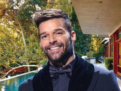 Vista a un parque selvático y amplios ambientes: Ricky Martin abre las puertas de su lujosa mansión