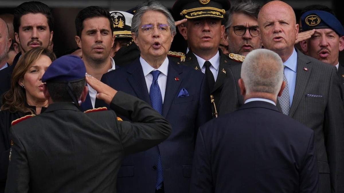 El presidente ecuatoriano Guillermo Lasso