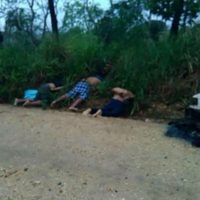 En Veracruz encuentran a cinco ejecutados en camino vecinal