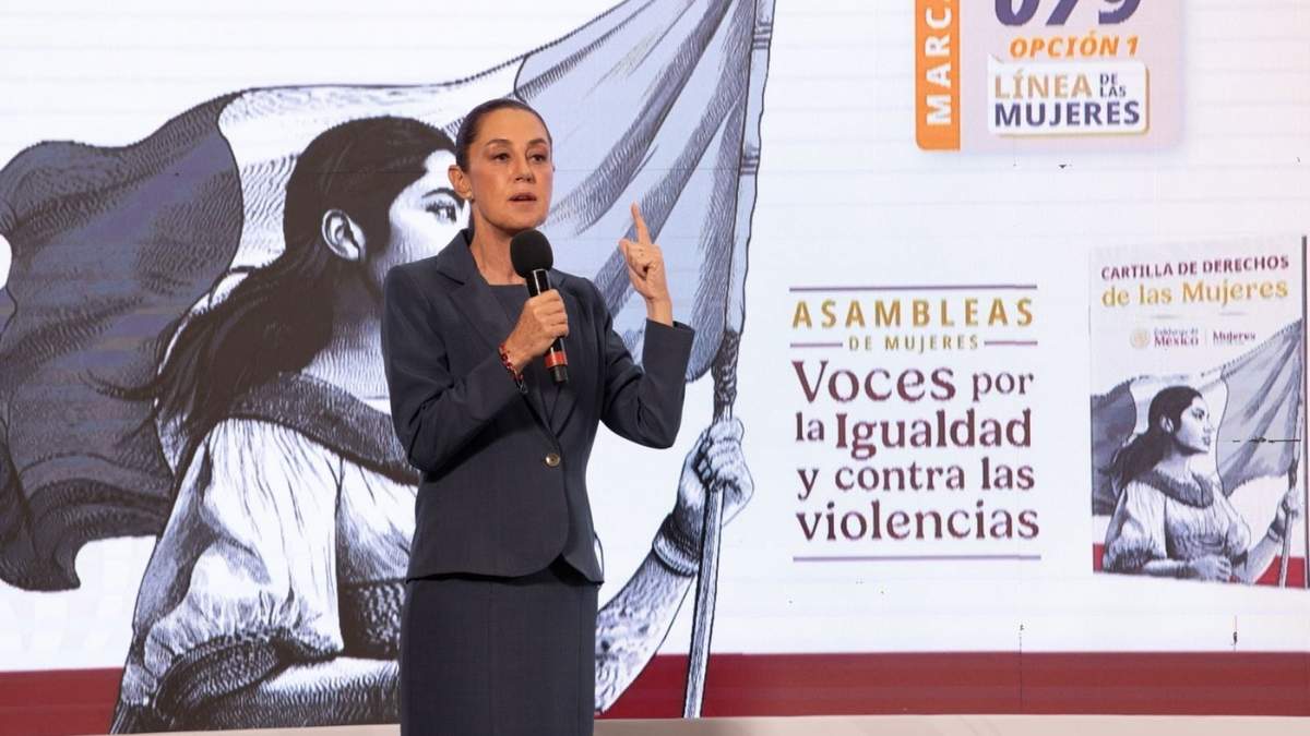 La presidenta de México, Claudia Sheinbaum